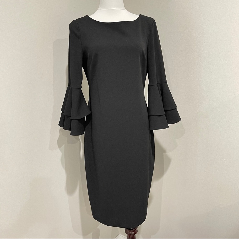CALVIN KLEIN BLACK DRESS SZ 10